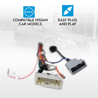 Nissan Wiring Primary Harness T2 Headunit Radio Antenna Plug Lead Wire Loom Connector Adapter