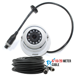 Elinz 1080P Heavy Duty Dome Reversing AHD Camera Built-in Mic
