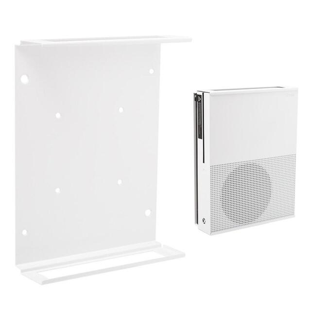 HIDEit X1S Xbox One S Vertical Wall Mount Bracket (White)