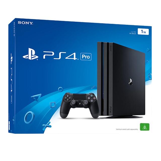 Sony PS4 PlayStation 4 Pro 1TB Console (Jet Black)