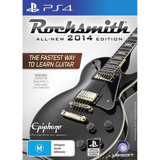 Rocksmith 2014 with Real Tone Guitar/Bass Cable (PS4)
