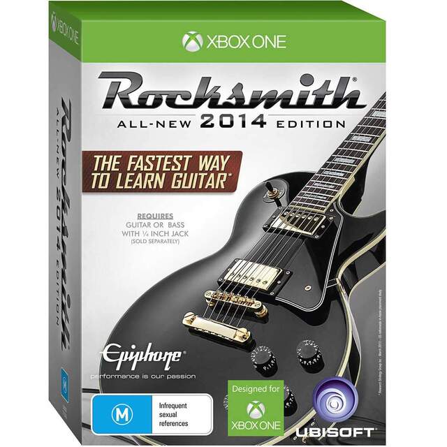 Rocksmith 2014 with Real Tone Guitar/Bass Cable (Xbox One)