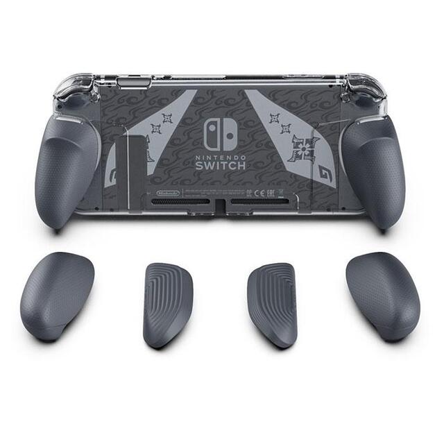 Skull & Co. GripCase Crystal for Nintendo Switch - Grey