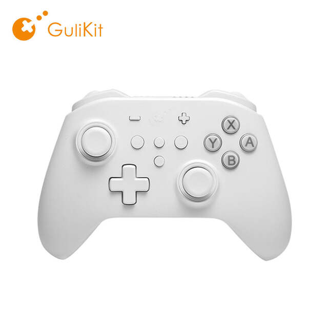 GuliKit KingKong 2 Pro Wireless Controller for Nintendo Switch/PC/Android/Mac OS/iOS (White) NS09