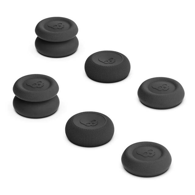 Skull & Co. Thumb Grip Set for Steam Deck - Black (SDTG-BK)