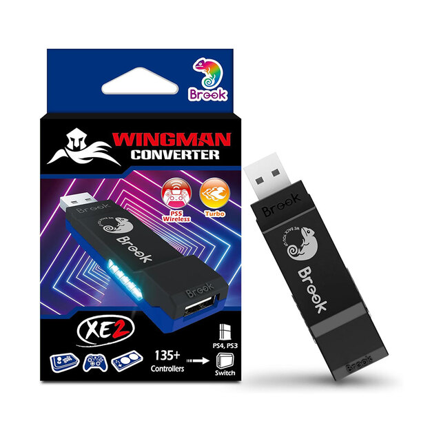 Brook Wingman XE2 Converter Adapter (Xbox One/XSX/360/Xbox Elite/Xbox Elite2/NSW to PS4/PS3/NSW)