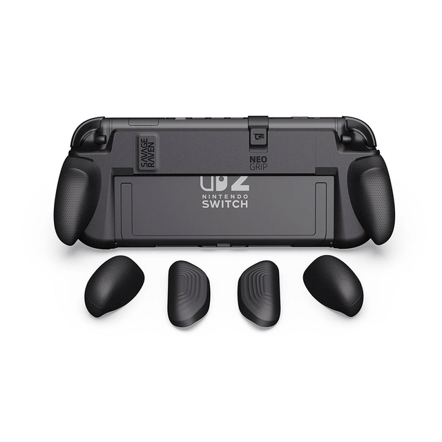 Savage Raven by Skull & Co. NeoGrip for Nintendo Switch 2 – Black