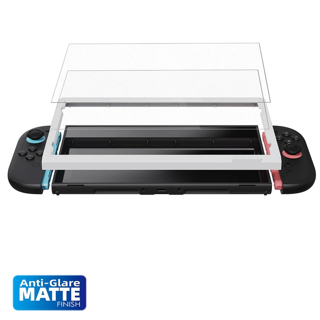 Savage Raven by Skull & Co. Screen Protector with Positioner for Nintendo Switch 2 Matte Finish (2-Pack)