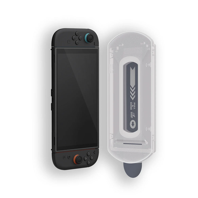 Savage Raven by Skull & Co. Tempered Screen Protector with EZ Alignment Kits for Switch 2 -HD Clarity (2 Pack)