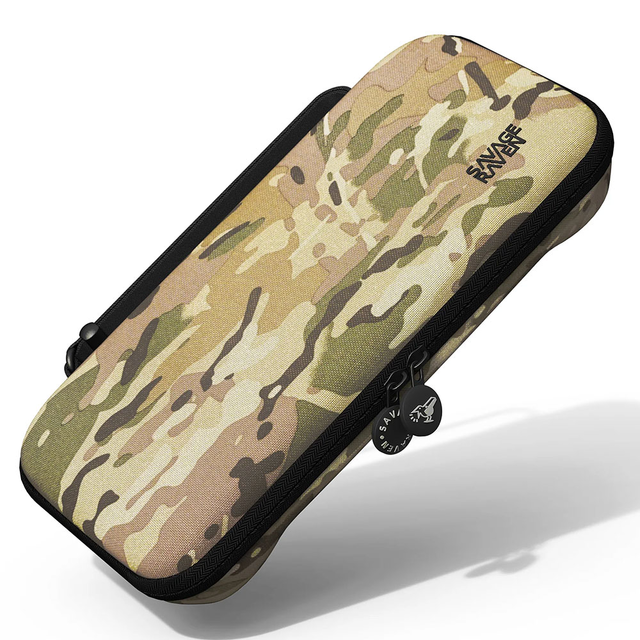 Savage Raven by Skull & Co. EDC Carrying Case for Nintendo Switch 2 with Stand Grip - Multi-Camo