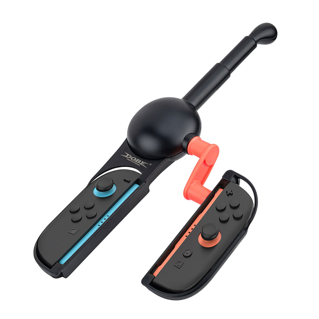 DOBE Fishing Rod for Nintendo Switch/Switch 2 Joy-con Controllers-Black(TNS-3186)
