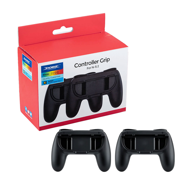 DOBE Controller Grips for Nintendo Switch 2 Joy-Con Controllers-Black (TNS-3162)