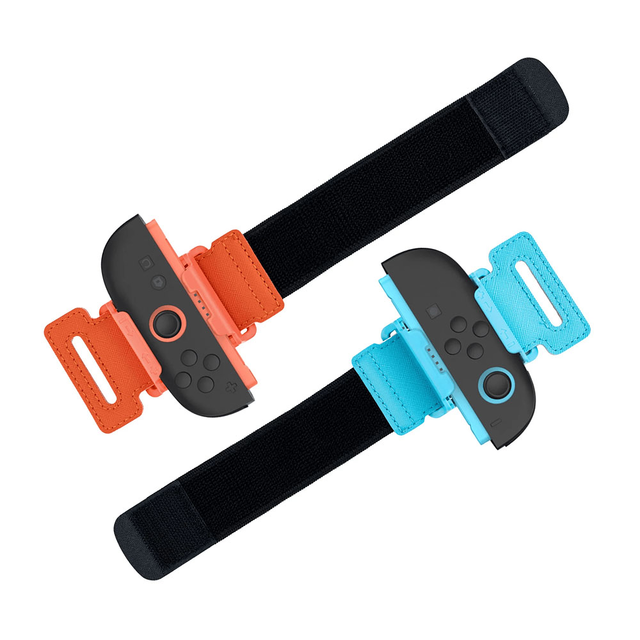DOBE Adjustable Hand Straps for Nintendo Switch 2 Joy-Con Controllers-Orange & Blue (TNS-3180)