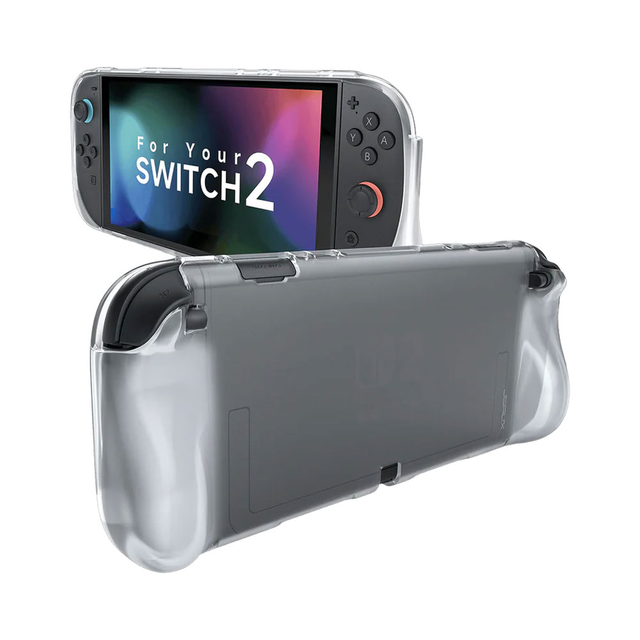 JSAUX Integrated Soft TPU Protective Case for Nintendo Switch 2 – Crystal