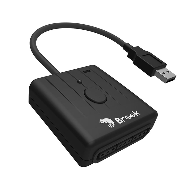 Brook Wingman FGC Retro - Wired Converter Adapter (PS1/PS2 to PS4/PS5/PC) (X-Input)