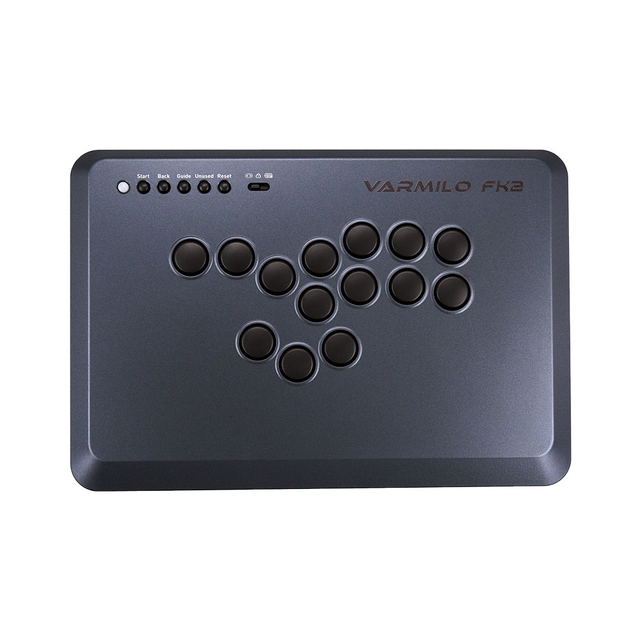 Varmilo (FK2) Fight King 2 Arcade Controller (PC) - Shadow Metal