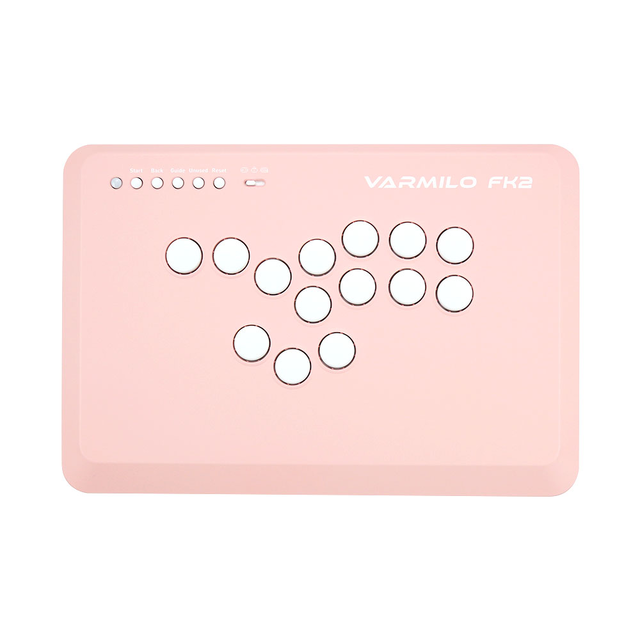 Varmilo (FK2) Fight King 2 Arcade Controller (PC) – Pink