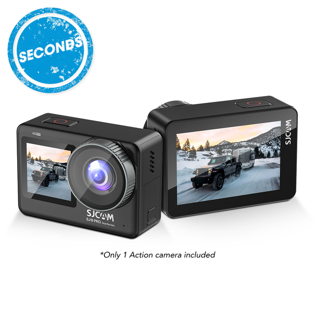 SECONDS - SJCAM SJ10 Pro Dual Screen Action Camera 5M Body Waterproof WiFi
