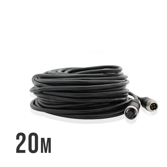 Elinz 20M 4PIN CABLE with Audio  Transmission