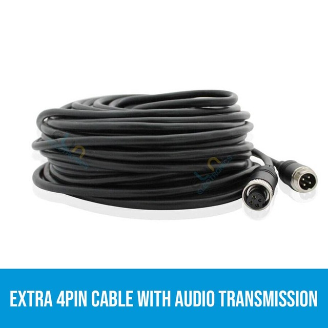 Extra 4PIN cable with Audio transmission