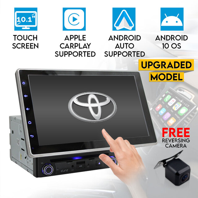 nurse Botany something Elinz Toyota 10.1" In Dash Car DVD Player Double 2 DIN Android 10