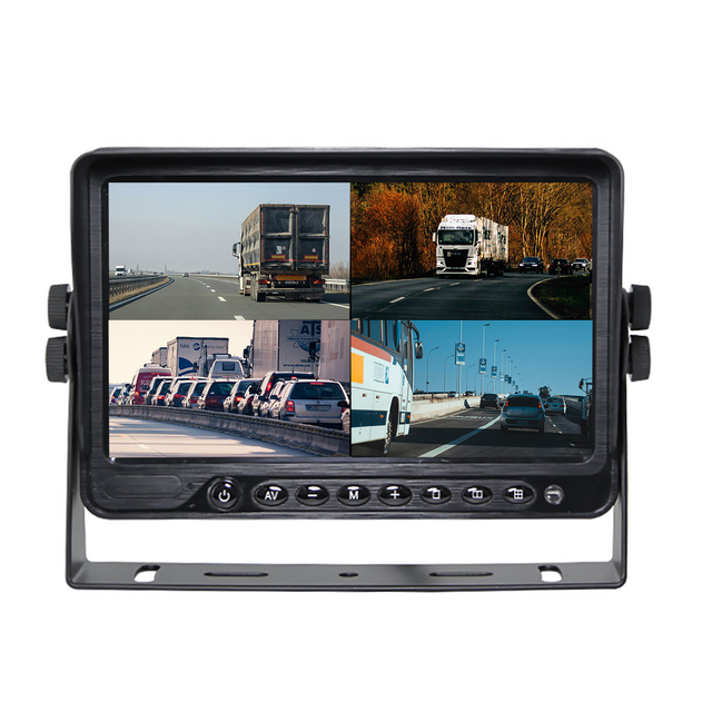 Elinz 9" AHD Monitor 4 Channel DVR