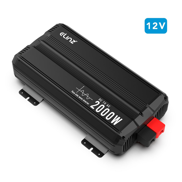 Elinz Pure Sine Wave Inverter 2000W 12V