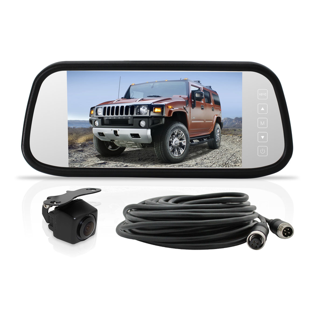 7" Replacement Mirror AHD Monitor 1080P Reversing Camera 10M Cable