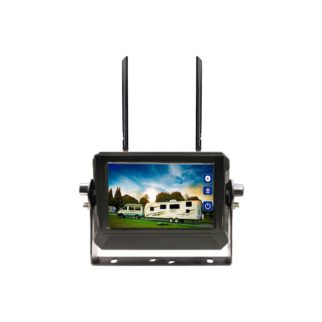 Elinz 5" Touch Screen Digital Wireless AHD 4CH Monitor Quad Split Screen