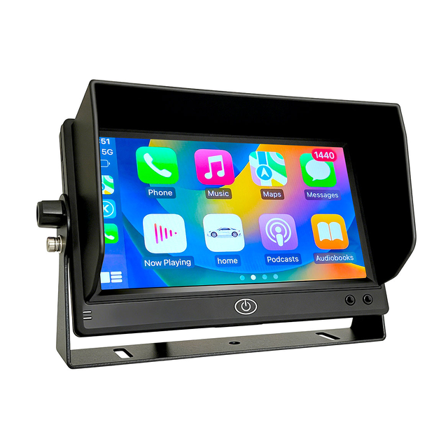 Elinz 7" Quadscreen AHD Touchscreen 4CH DVR Carplay Monitor