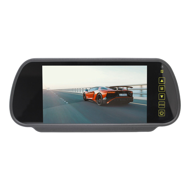 Elinz 7"  3 Channel Replacement Mirror AHD Monitor
