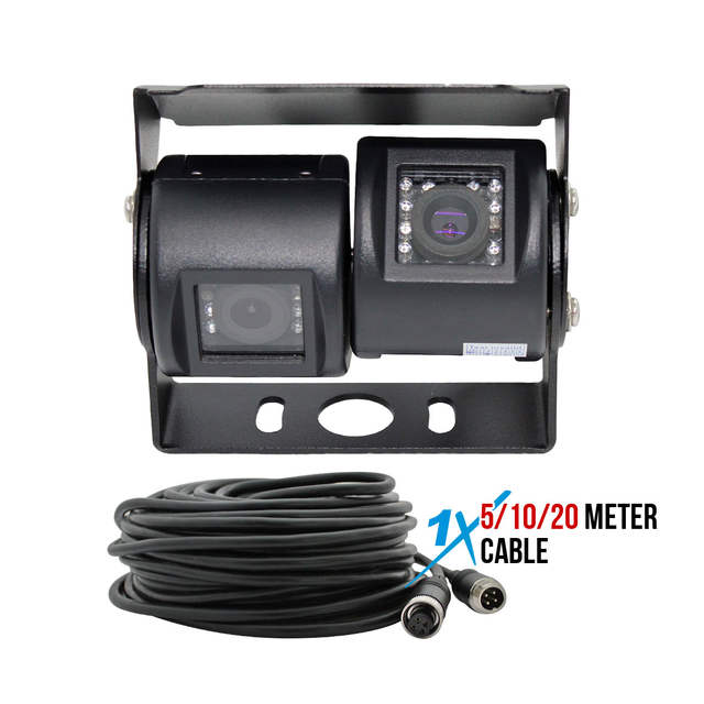 Elinz 1080P Heavy Duty Dual Reversing AHD Camera Built-in Mic