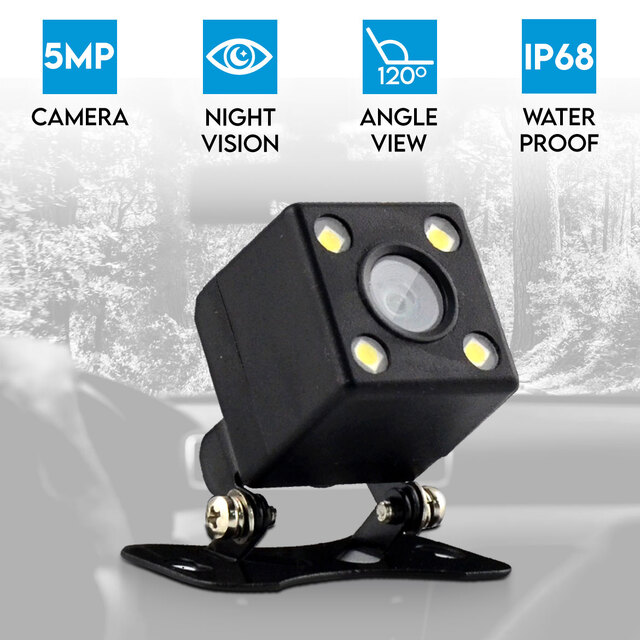 Elinz 120° Reversing Camera for Dash Cam Night Vision