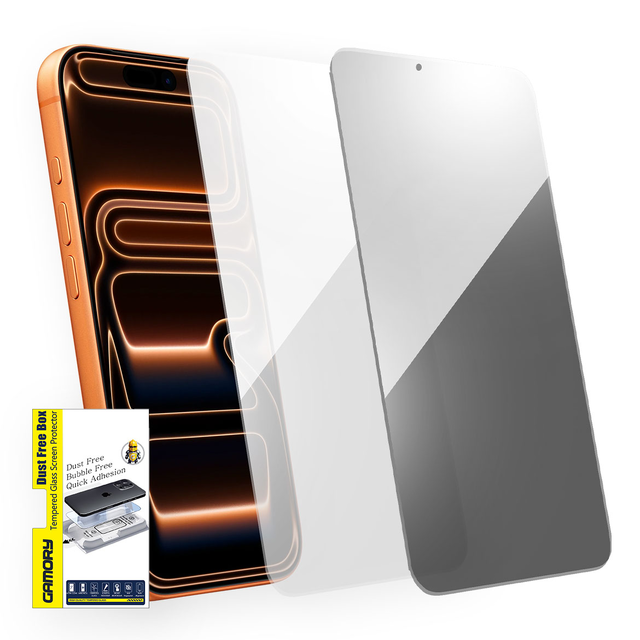 Gamory Screen Protector for iPhone 17 Pro Tempered Glass HD Clear or Privacy Screen