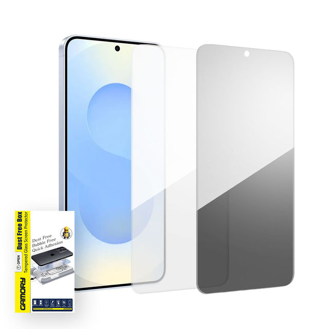 Gamory Screen Protector for Samsung Galaxy S24 Tempered Glass HD Clear or Privacy Screen