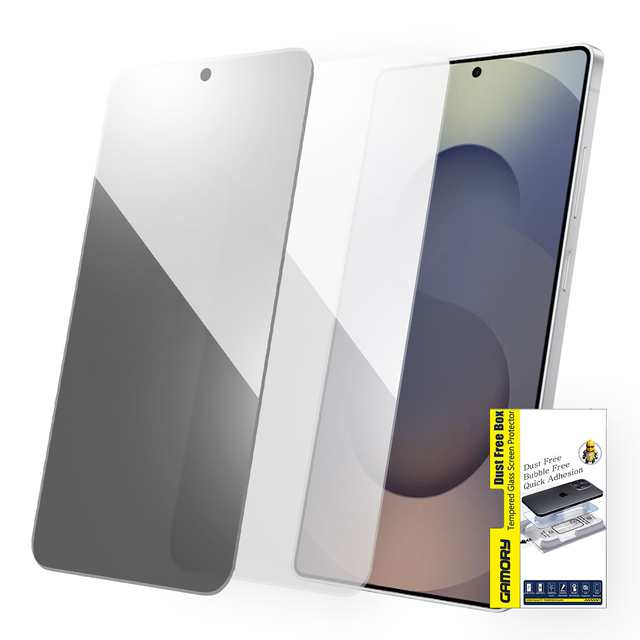 Gamory Screen Protector for Samsung Galaxy S25 Ultra Tempered Glass HD Clear or Privacy Screen