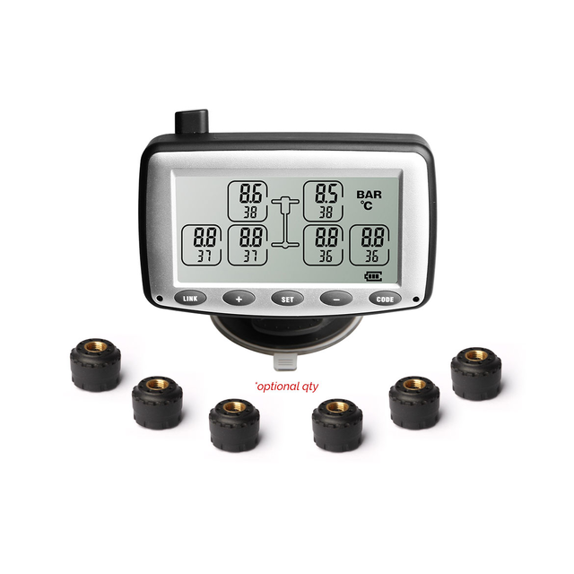 Caravan Trailer TPMS  with Low-Pressure External Sensors