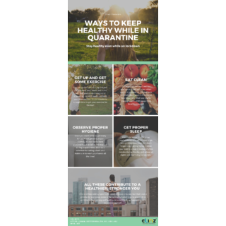 Ways To Keep Healthy While In Quarantine | Elinz